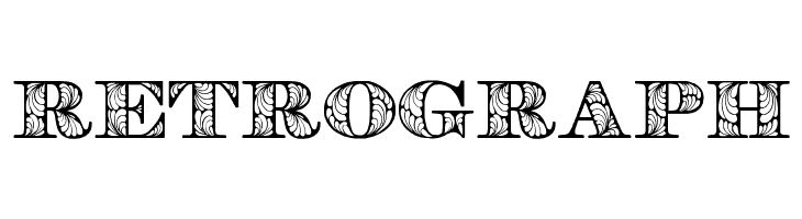 Retrograph  Fuentes Gratis Descargar