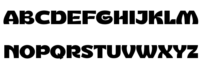 Retroguard Personal Use Caratteri MAIUSCOLE