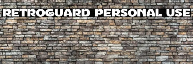 Retroguard Personal Use Example 3