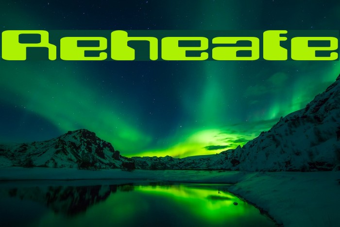 Retroheavyfuture Caratteri examples