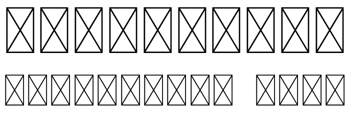 Retroholic - Demo Font OTHER CHARS
