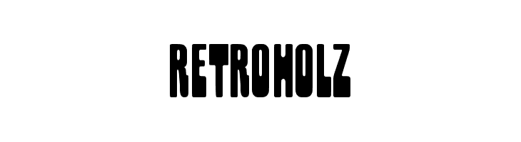Retroholz  नि: शुल्क फ़ॉन्ट्स डाउनलोड