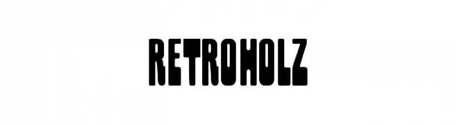 Retroholz  Fuentes Gratis Descargar
