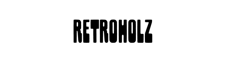 Retroholz  baixar fontes gratis