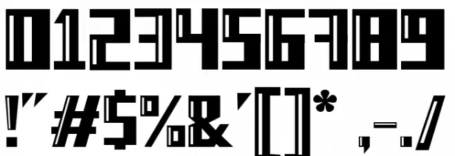 Retrolab Font OTHER CHARS