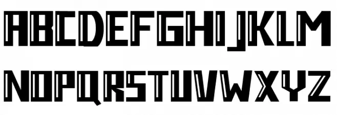 Retrolab Шрифта ВЕРХНИЙ