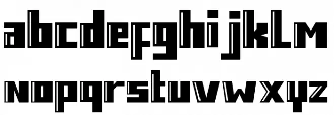 Retrolab फ़ॉन्ट लोअरकेस
