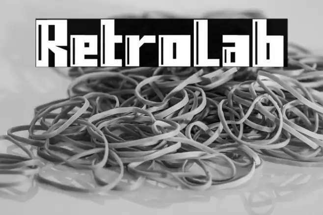 Retrolab Font examples