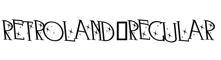 Retroland-Regular Font