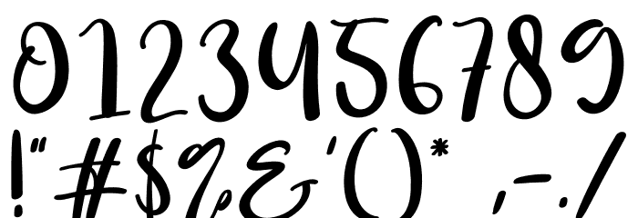 Retroline Font OTHER CHARS
