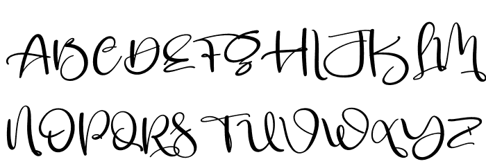 Retroline Font UPPERCASE