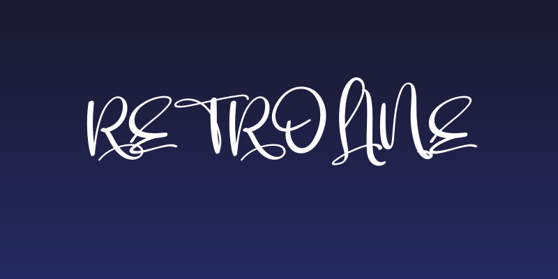 Retroline Social Header