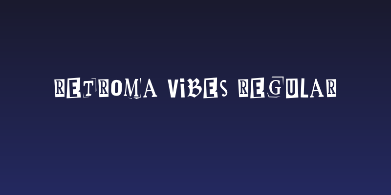 Retroma Vibes Regular Social Header