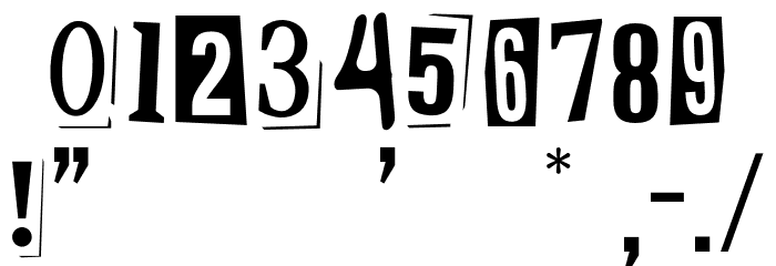 RetromaVibes-Regular Font OTHER CHARS