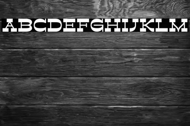 Retroman Bold Font examples