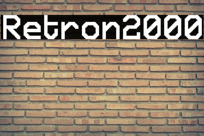 Retron2000 フォント examples