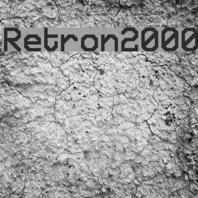 Retron2000 フォント examples