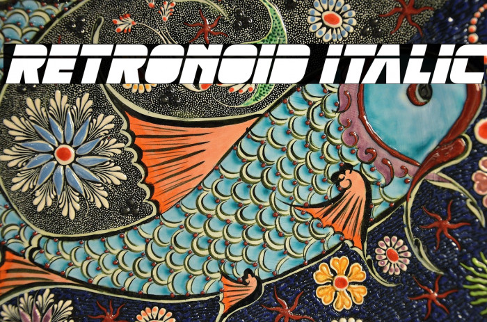 Retronoid Italic Example 2
