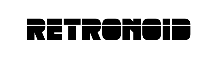 Retronoid  baixar fontes gratis