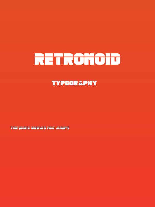 Retronoid Poster