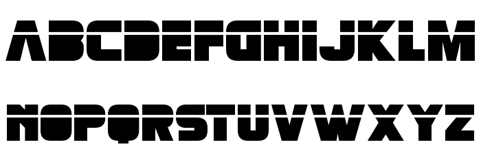 Retronoid Font LOWERCASE