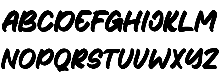 Retrophile-Italic Font LOWERCASE