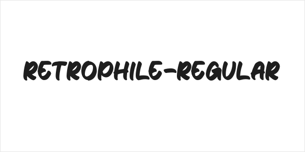 Retrophile-Regular Logo