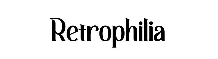 Retrophilia  Descarca Fonturi Gratis