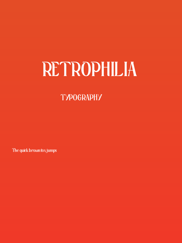 Retrophilia Poster