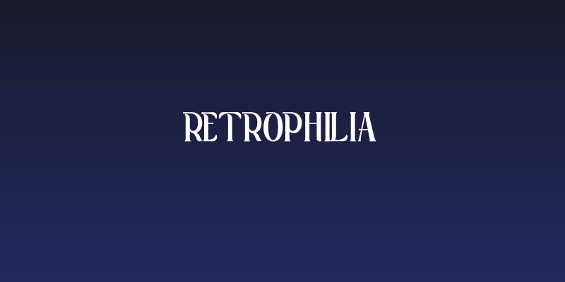 Retrophilia Social Header