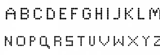Retroscape II Regular 字体 大写