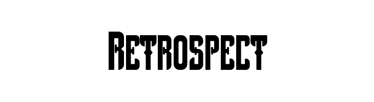 Retrospect  Fuentes Gratis Descargar