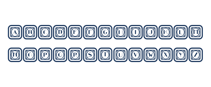 Retrospective Capitals 10 Regular Lowercase