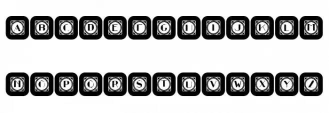 Retrospective Capitals 11 Regular خط أحرف كبيرة