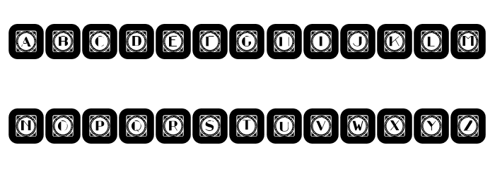 Retrospective Capitals 11 Regular Font LOWERCASE