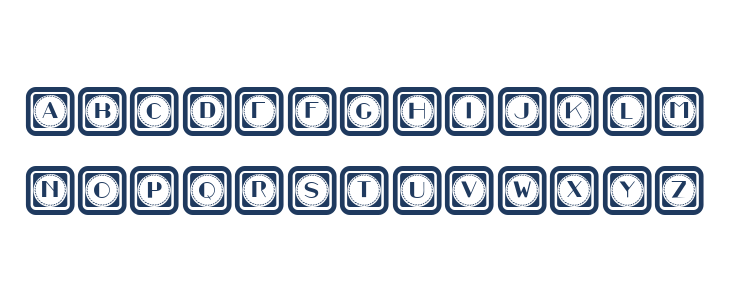 Retrospective Capitals 4 Regular Lowercase