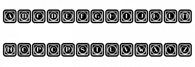 Retrospective Capitals 5 Regular Font LOWERCASE