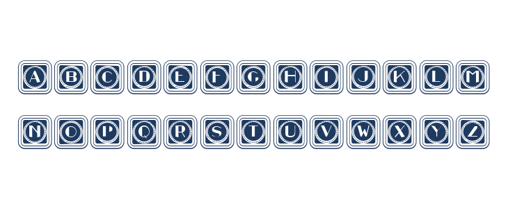 Retrospective Capitals 6 Regular Lowercase