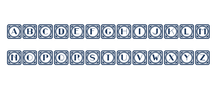 Retrospective Capitals 9 Regular Lowercase