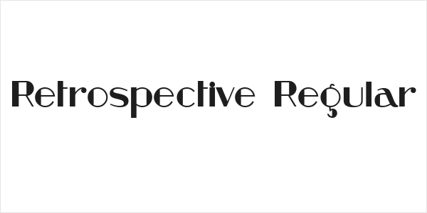 Retrospective Regular Logo