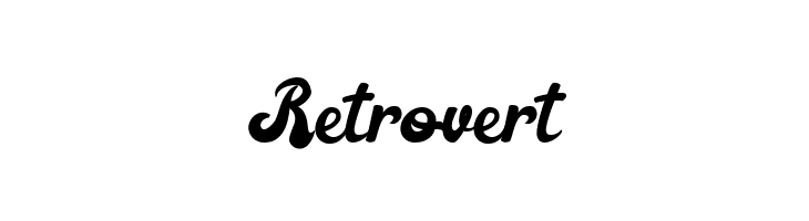 Retrovert  免费字体下载