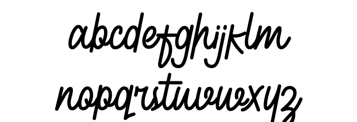 Retroville_DEMO Font LOWERCASE
