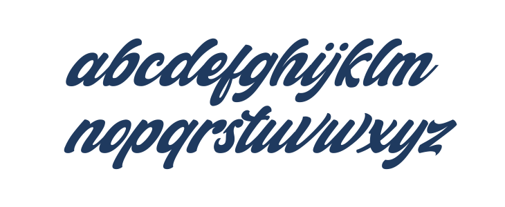 Retrow Mentho Italic Lowercase