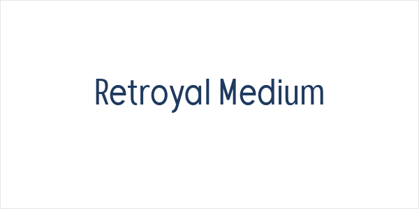 Retroyal Medium Logo