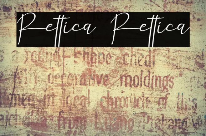 Rettica Rettica Example 1