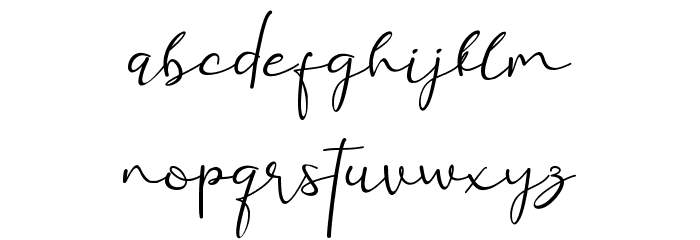 Rettica Rettica Font LOWERCASE