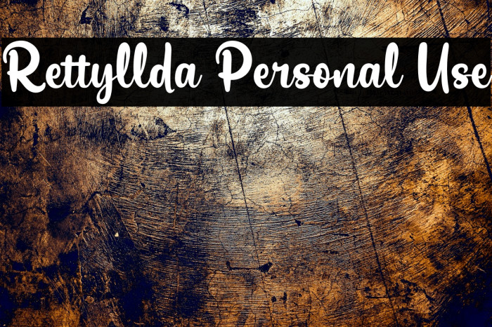 Rettyllda Personal Use Example 1