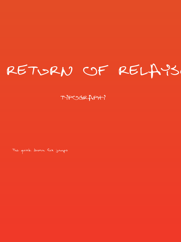 Return of RelayScript Poster