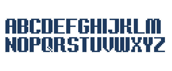 Return of the Boss Regular Uppercase