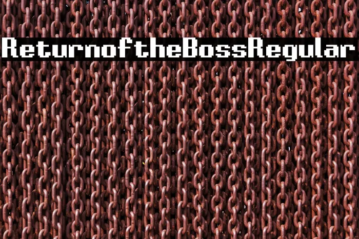 Return of the Boss Regular Example 2